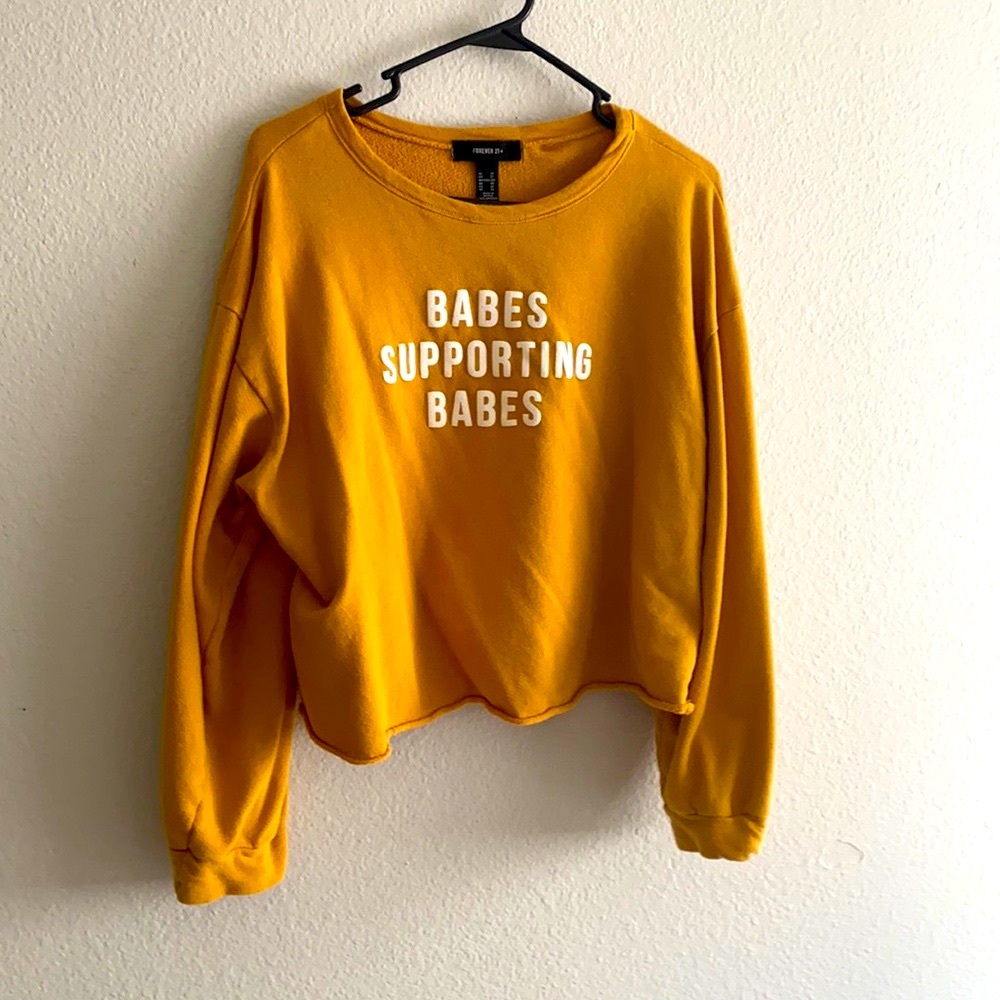 🖤 ✨PLUS SIZED ✨FOREVER 21 CROP TOP🖤